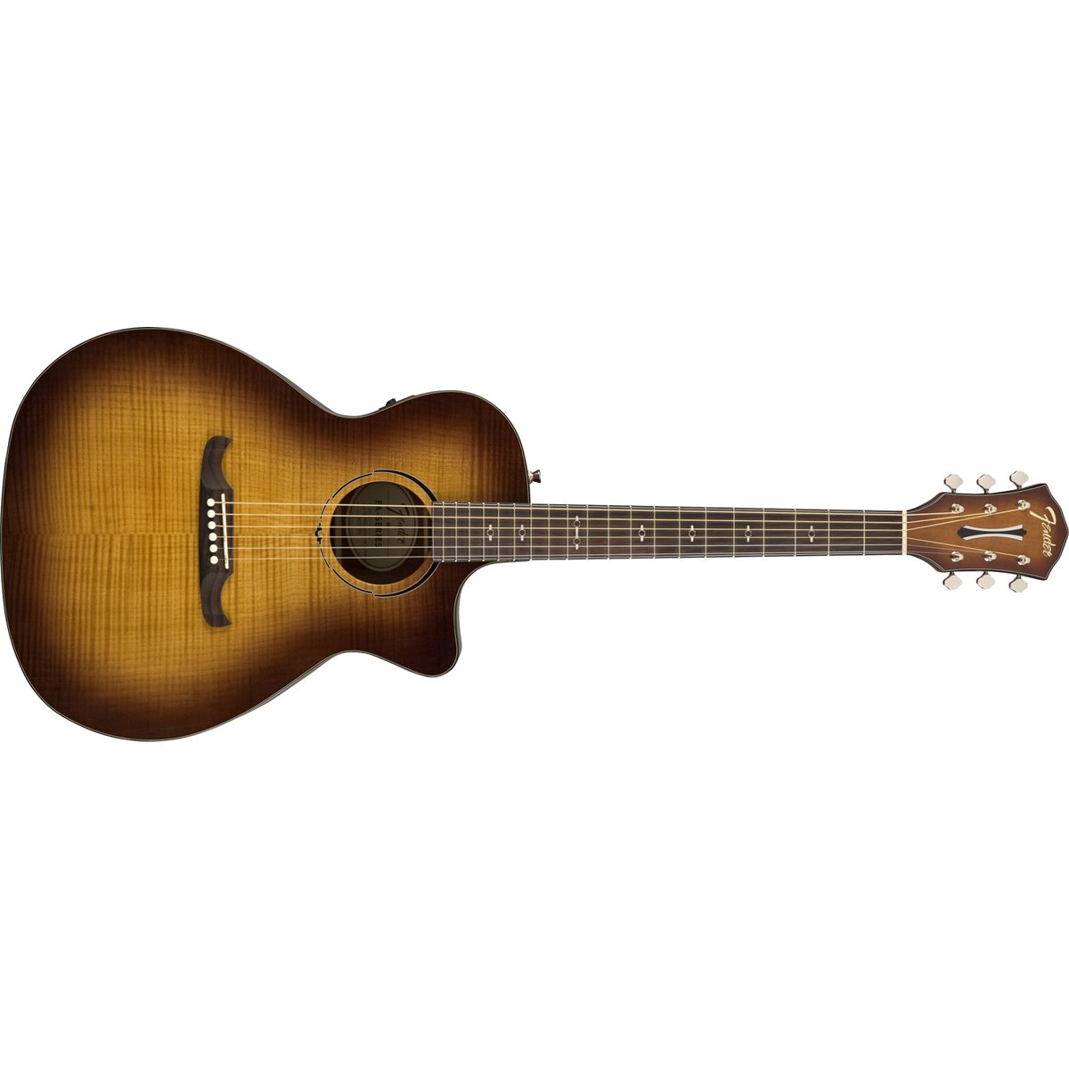 FENDER - FA-345CE AUDITORIUM - 3-Color Tea Burst